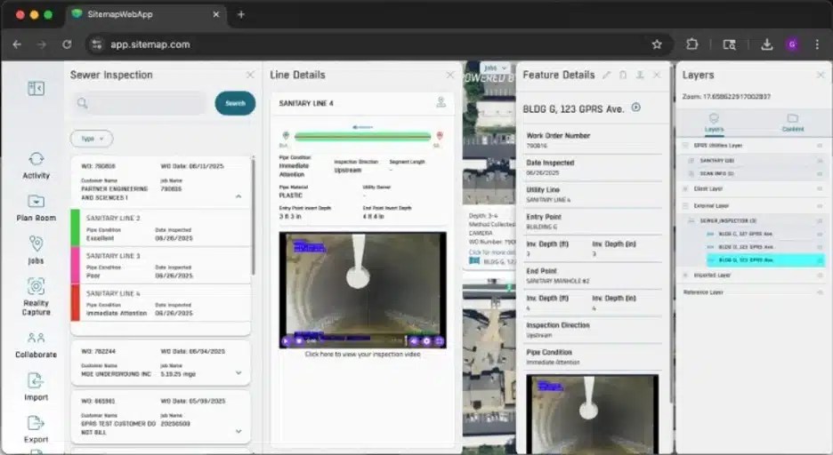 How SiteMap® Sewer Layer Unlocks Subsurface Clarity