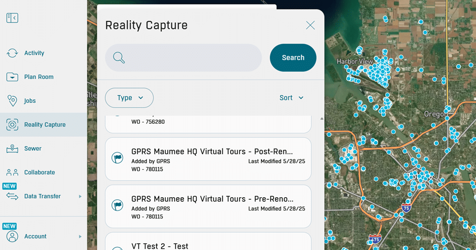 SiteMap Reality Capture Layer